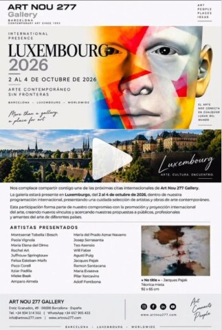 Mieke Baak   ART NOU 277 LUXEMBOURG 2026
